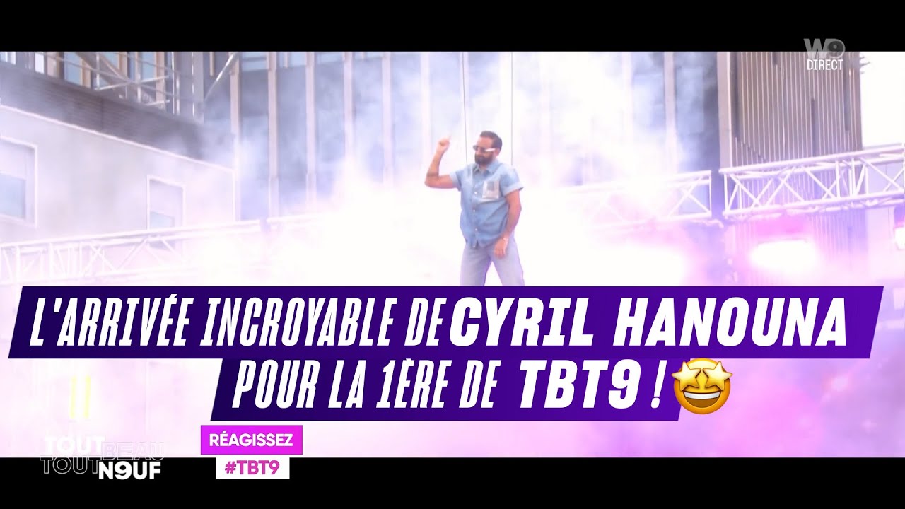 Plateau de l’émission TBT9 sur W9